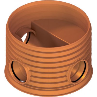 Pipelife Dno šachtové DN 600 2x DN 150 0°-180° – Hledejceny.cz