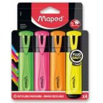 Maped Fluo Peps Max 4 ks – Zboží Živě