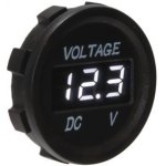 Digitální voltmetr 5-48V bílý (34530w)