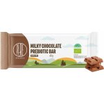 BrainMax Pure Milky Chocolate Prebiotic Bar Prebiotická tyčinka Mléčná čokoláda BIO 60 g – Zboží Mobilmania