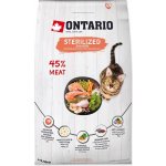 Ontario Cat Sterilised Salmon 6,5 kg – Zboží Dáma