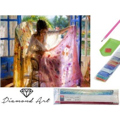 Diamond Art Diamantový obrázek Vicente Romero 40 x 50 cm sada 8242 24200 – Zbozi.Blesk.cz