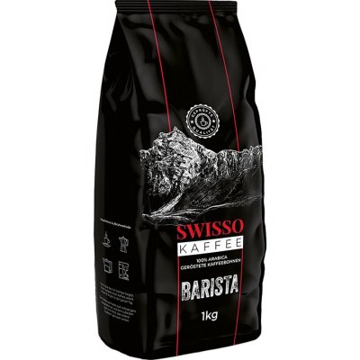 Swisso Barista 100% arabika zrnková 1 kg – Hledejceny.cz