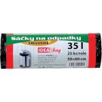 Vigo LDPE zatahovací 35 l 22 µm 20ks černé – Zboží Dáma