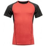 Devold RUNNING MERINO 130 SHIRT MAN Pánské triko červená – Sleviste.cz