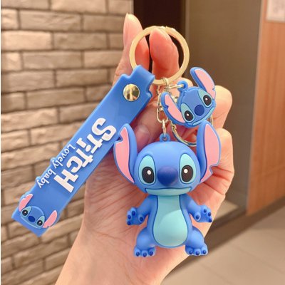 Přívěsek na klíče Disney Lilo & Stitch Motiv Modrý Stitch