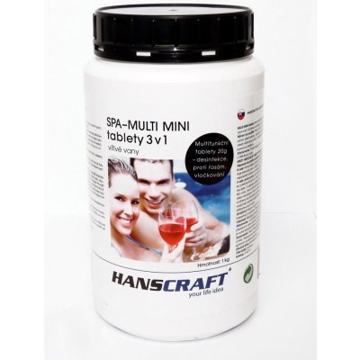 HANSCRAFT SPA MULTI MINI 3v1 tablety 1 kg – Zboží Mobilmania