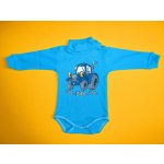 Arex ČR Body s rolákem žebrový úplet potisk NOVÁ KOLEKCE tyrkysově modrá – Hledejceny.cz