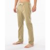 Pánské klasické kalhoty Rip Curl SALTWATER CULTURE PANT Olive