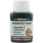 MedPharma Jablečný ocet+vlák.+vit.C+chrom 37 tablet – Hledejceny.cz