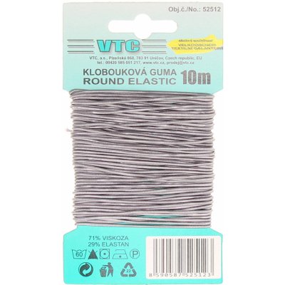 VTC Klobouková guma světle šedá – Zboží Mobilmania