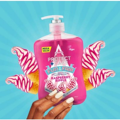 Astonish antibakteriální mýdlo na ruce Raspberry ripple 600 ml – Sleviste.cz