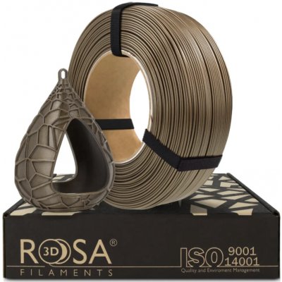 Rosa3D PETG Standard HS Perlově Zlatá 1,75mm, 1kg – Zboží Živě