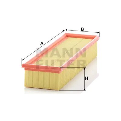 MANN FILTER Vzduchový filtr C 3377 – Hledejceny.cz