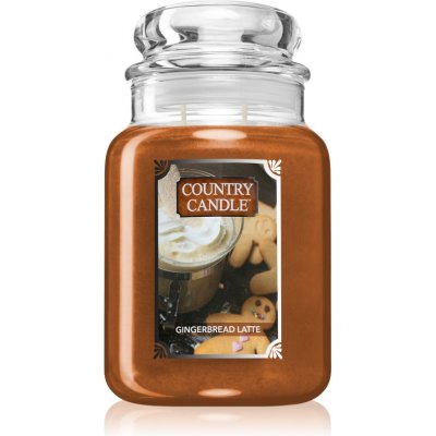 Country Candle Gingerbread Latte 652 g – Zboží Mobilmania