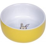 Nobby Rabbit keramická miska pro hlodavce žlutá 11 x 4,5 cm – Zboží Dáma