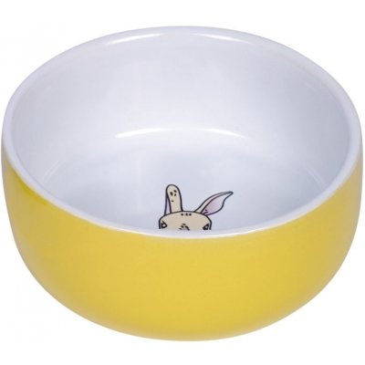 Nobby Rabbit keramická miska pro hlodavce žlutá 11 x 4,5 cm – Zboží Dáma