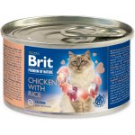 Brit Premium by Nature Cat Chicken with Rice 200 g – Hledejceny.cz