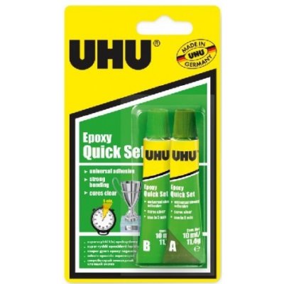 UHU Epoxy Quick Set 2 x 10 ml – Zboží Dáma