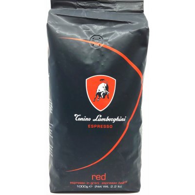 Tonino Lamborghini Espresso RED zrnková 1 kg – Hledejceny.cz