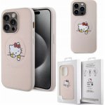 Hello Kitty PU Kitty Asleep Logo MagSafe iPhone 15 Pro růžové – Hledejceny.cz