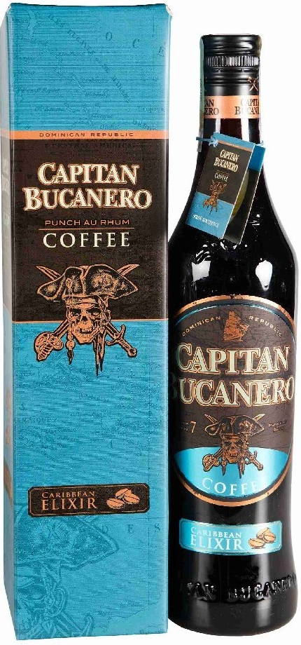 Capitan Bucanero Coffee Elixir 7y 34% 0,7 l (karton)