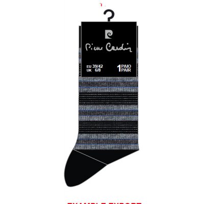 Pierre Cardin pánské ponožky SX-2003 Man Socks černá – Zboží Mobilmania