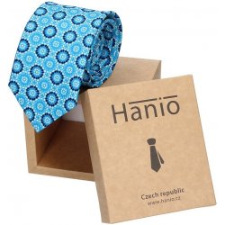 Pánská kravata Hanio Boby modrá