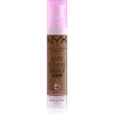NYX Professional Makeup Bare With Me Concealer Serum Hydratační korektor 2 v 1 11 Mocha 9,6 ml – Zboží Mobilmania