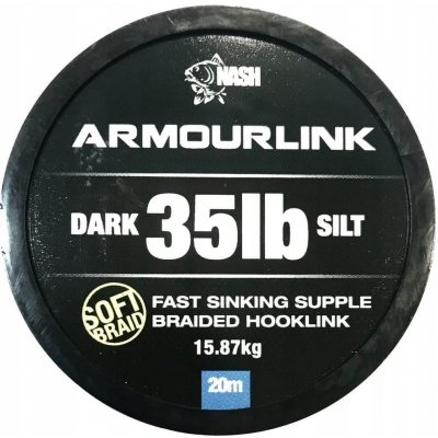 Kevin Nash šňůra Armourlink 20m 35lbs Silt – Zboží Dáma
