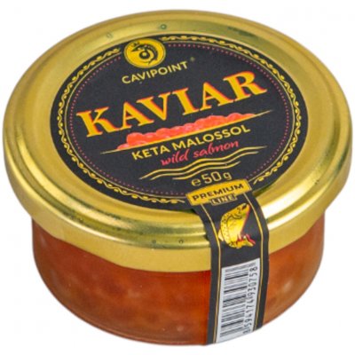 Gourmet Partners kaviár z divok. lososa kisuč royal caviar 50 g – Zboží Dáma