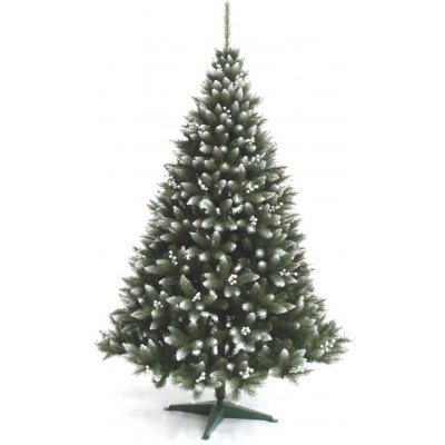 TRENDIE Vánoční stromek Smrk se šiškami a stříbrnou jeřabinou 220 cm – Zbozi.Blesk.cz