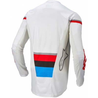 Alpinestars Techstar QUADRO bílo-modro-červený – Zboží Mobilmania