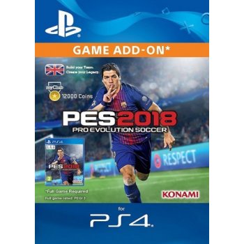 Pro Evolution Soccer 2018 myClub Coin 12000