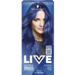 Schwarzkopf Live Ultra Brights or Pastel barva na vlasy 095 Electric Blue – Zbozi.Blesk.cz