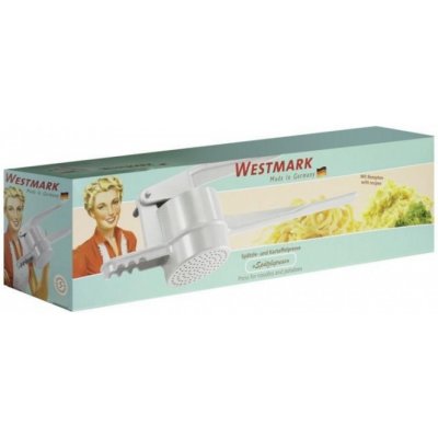 Lis na brambory/noky, kulaté otvory SPÄTZLEPRESS - stříbrný, retro styl Westmark – Zboží Dáma