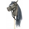Hobby horsing Hobby horse Astrup s otevřenou pusou N2024 šedý