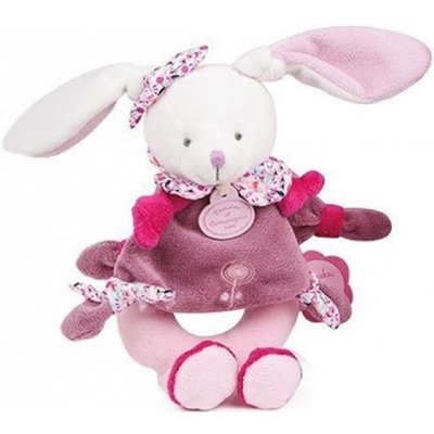 Doudou Plyšové chrastítko králíček 19 cm – Zboží Dáma Doudou Plyšové chrastítko králíček 19 cm – Zboží Dáma