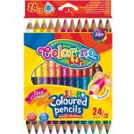 Colorino R51880PTR pastelky trojhranné JUMBO 24 barev 12 pastelek – Zboží Mobilmania