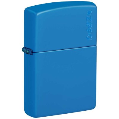 Zippo Sky Blue Matte Logo 26089 – Hledejceny.cz