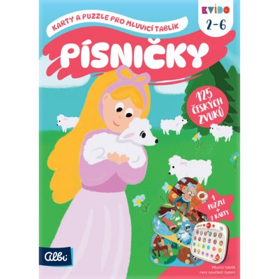 Albi Kvído Karty a puzzle pro mluvicí tablík Písničky – Sleviste.cz