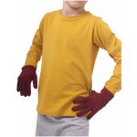 Jožánek Dětské bavlněné rukavice vínové – Sleviste.cz