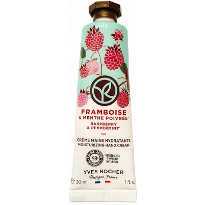 Yves Rocher krém na ruce Malina & máta 30 ml – Zbozi.Blesk.cz