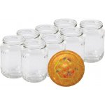 M.A.T. sklenice zavařovací TWIST 82 + víčka MED 8ks x 720ml – Zboží Dáma