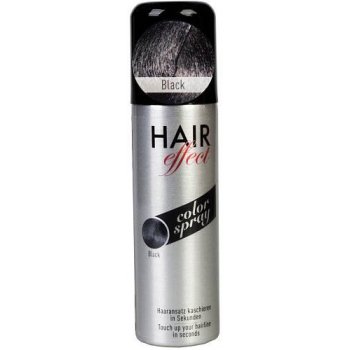 Hair Effect Touch up spray na šediny a odrosty ČERNÝ 100 ml