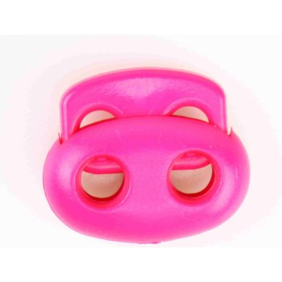 Pro Háčkování Brzdička dvoušňůrová velká neonově růžová – Zboží Dáma