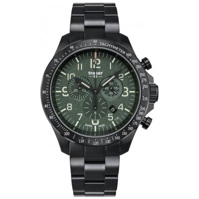 Traser P67 Officer Pro Chronograph Green Ocel – Hledejceny.cz