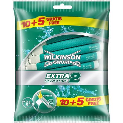 Wilkinson Sword Extra 2 Sensitive 15 ks – Zboží Mobilmania