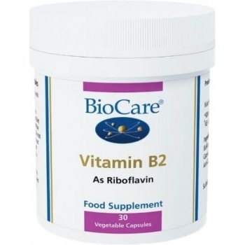 BioCare Vitamin B2 riboflavin 50 mg 30 kapslí