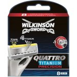 Wilkinson Sword Quattro Titanium Precision 8 ks – Zbozi.Blesk.cz